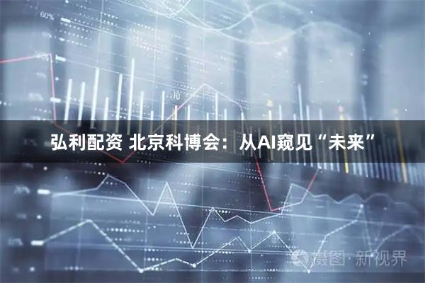 弘利配资 北京科博会：从AI窥见“未来”
