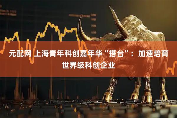元配网 上海青年科创嘉年华“搭台”：加速培育世界级科创企业